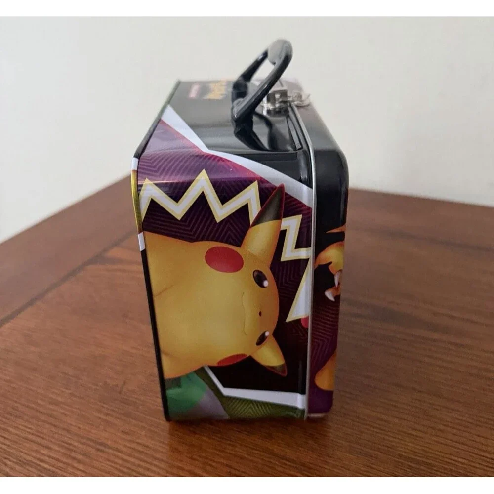 Pokémon TCG Fall 2020 Collector Chest Tin Pikachu Charizard Lunch Box Empty